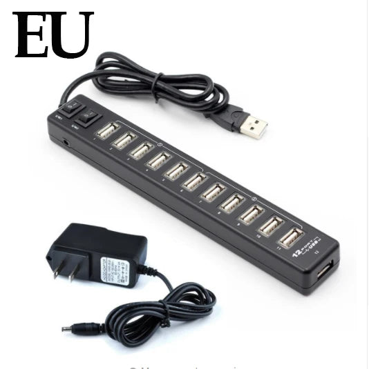 USB Hub 4/7/12 Port Expander Adapter
