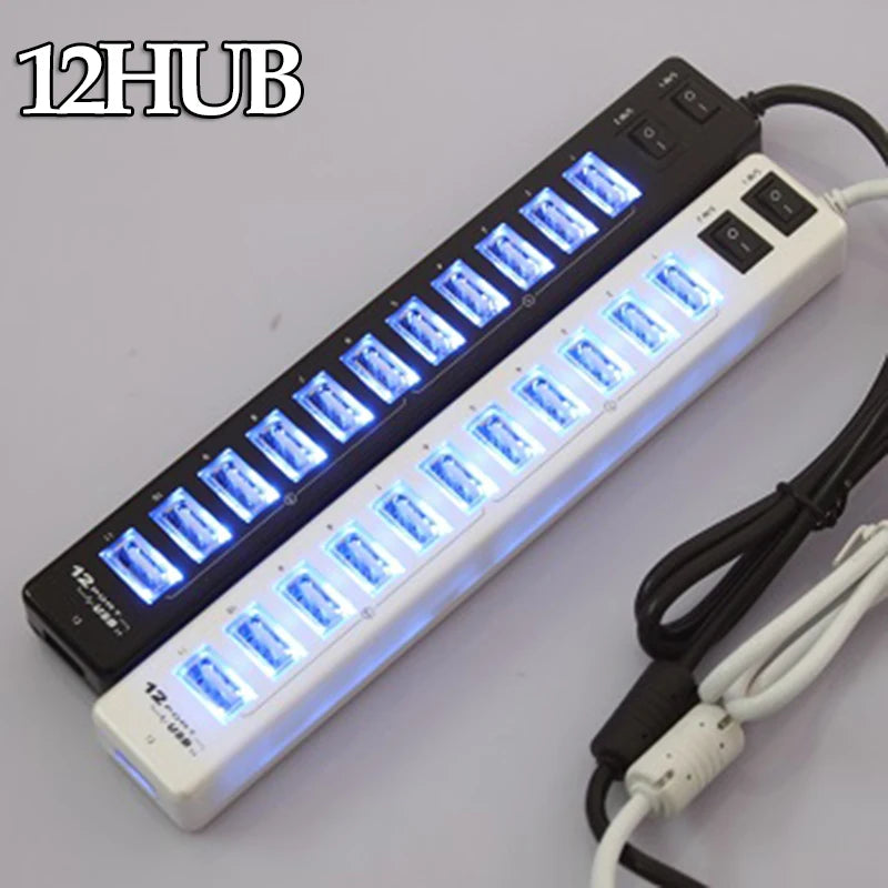 USB Hub 4/7/12 Port Expander Adapter