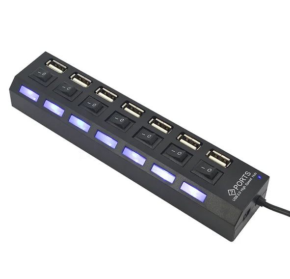 USB Hub 4/7/12 Port Expander Adapter
