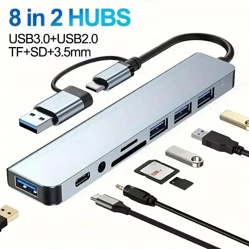 3 in 1 Usb Hub USB C to HDMI