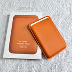 For Magsafe Leather Wallet
