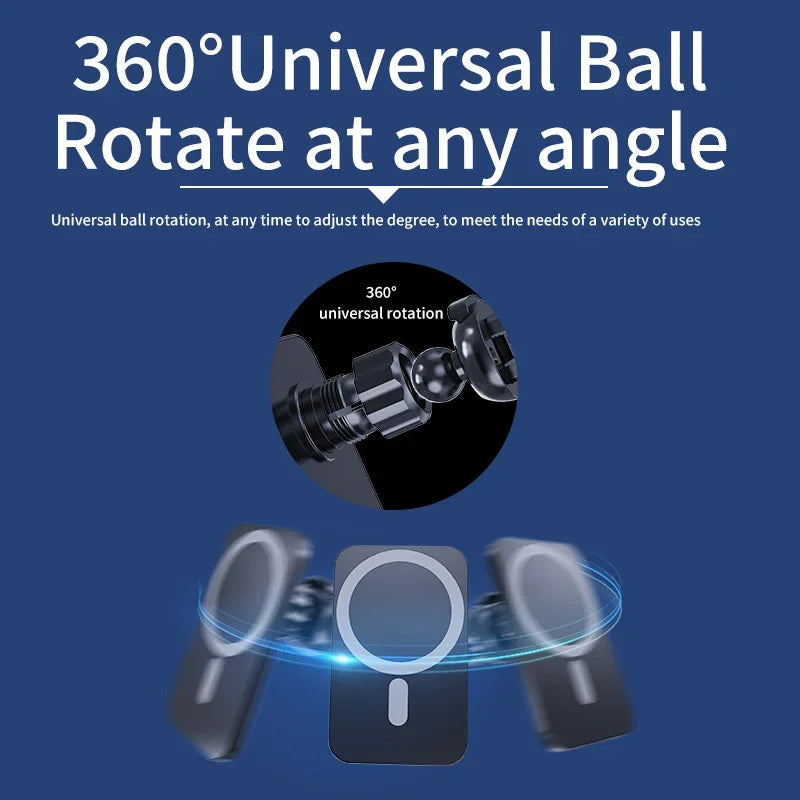 30W Car Magnetic Wireless Charger