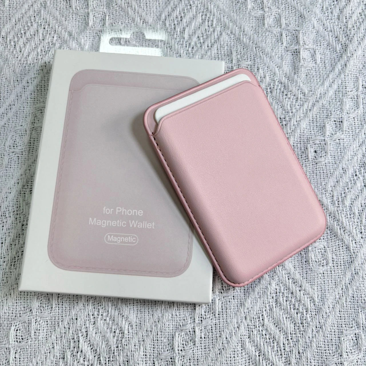 For Magsafe Leather Wallet