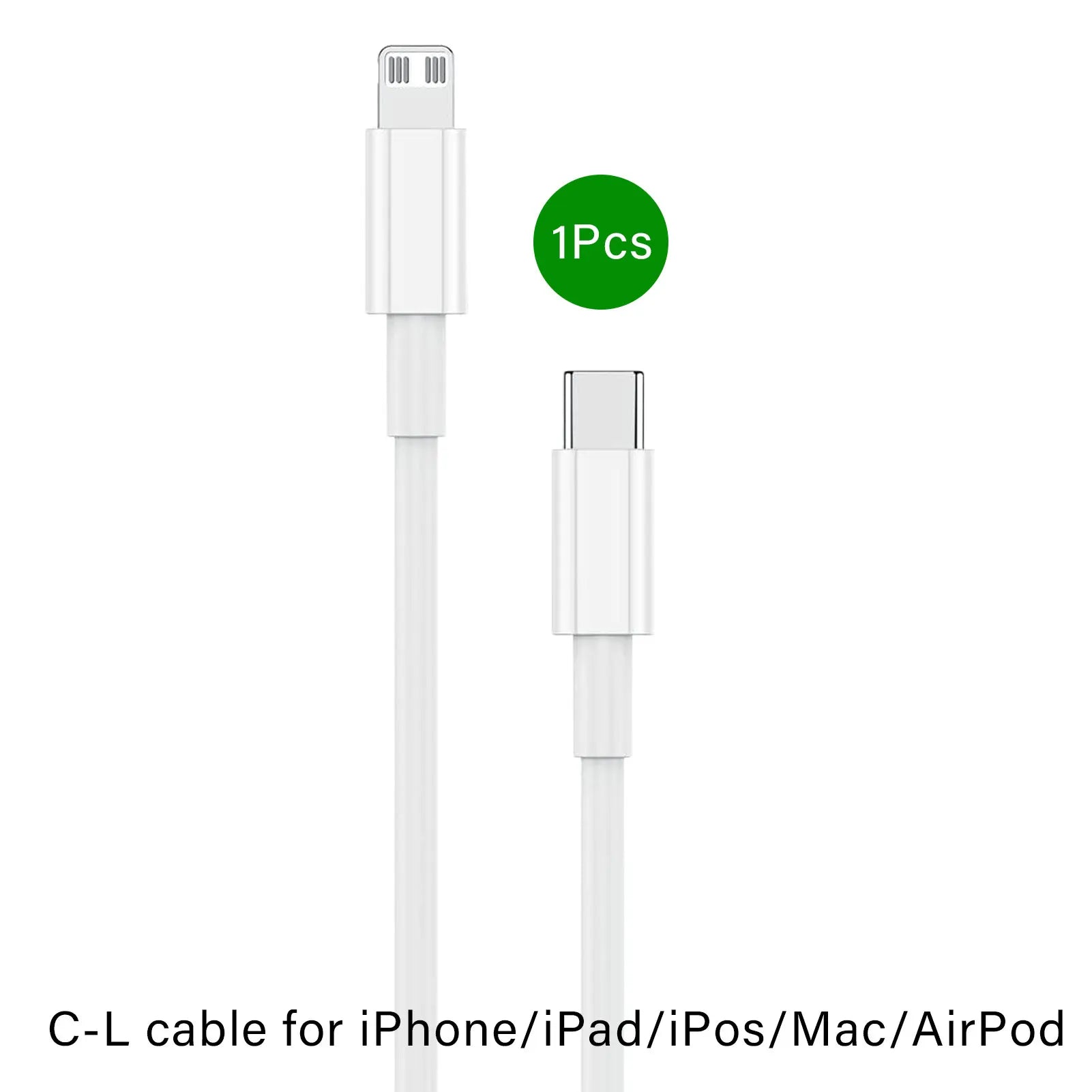 USB Type 20W fast charger Cable for iPhone