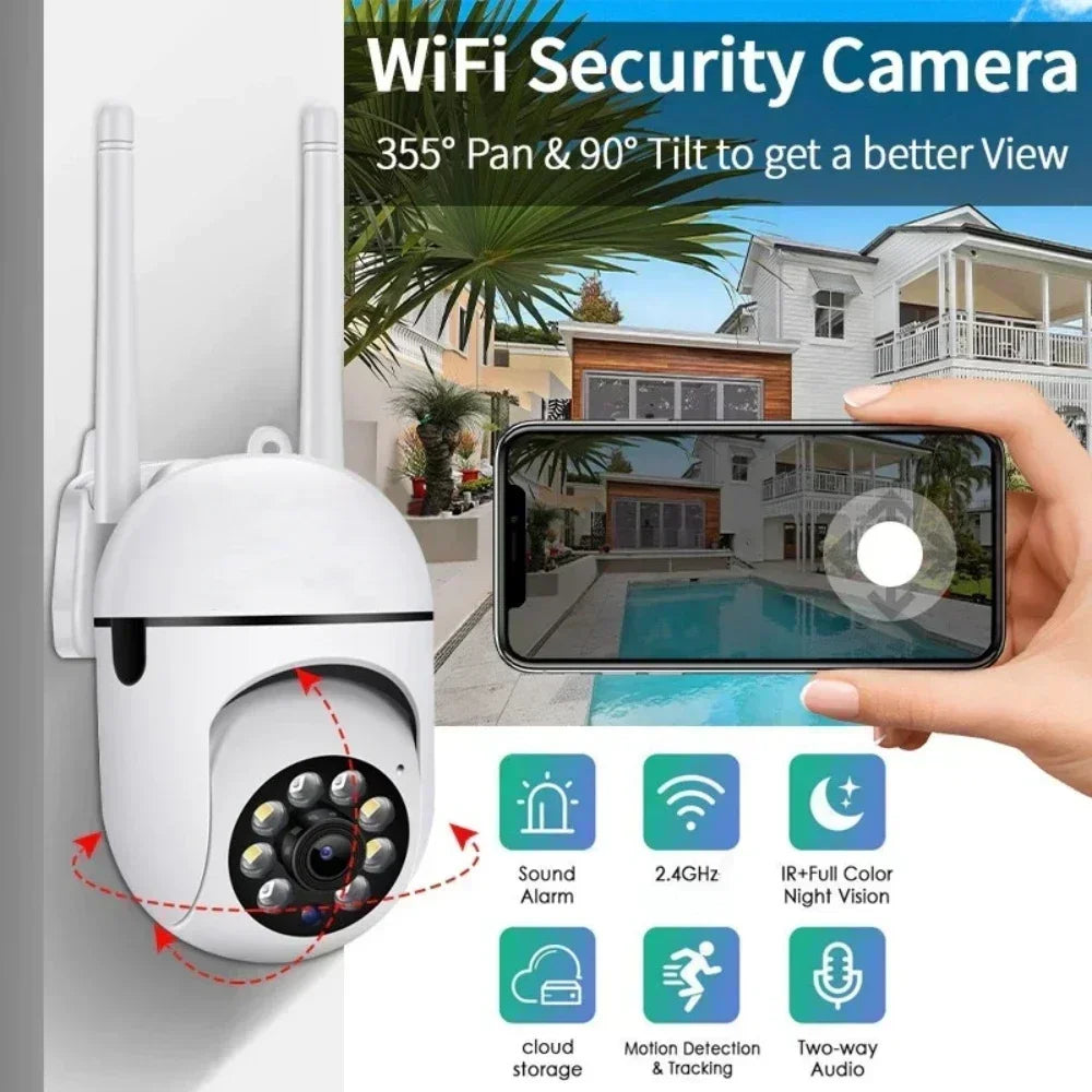 8MP Wifi Wireless Security Monitor Cameras