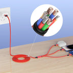1.2m3 in 1 USB charging cable