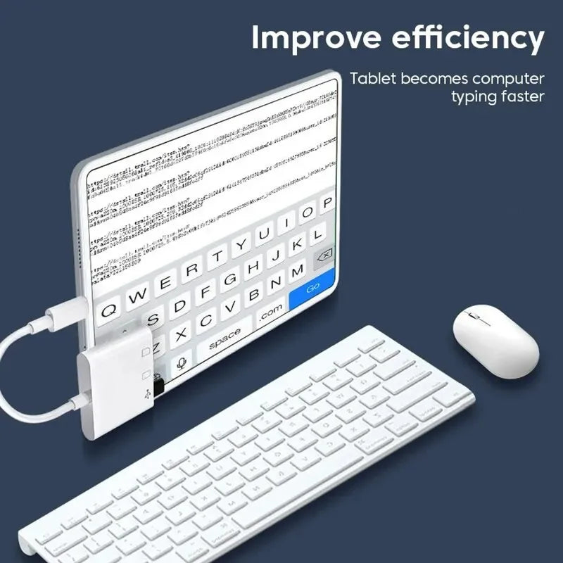 Type C Adapter TF CF SD Memory Card Reader