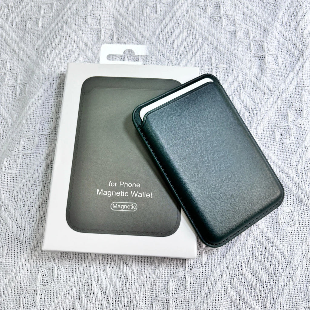 For Magsafe Leather Wallet