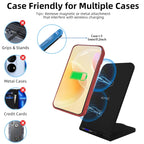 30W Wireless Charger Desktop Foldable Phone Charger