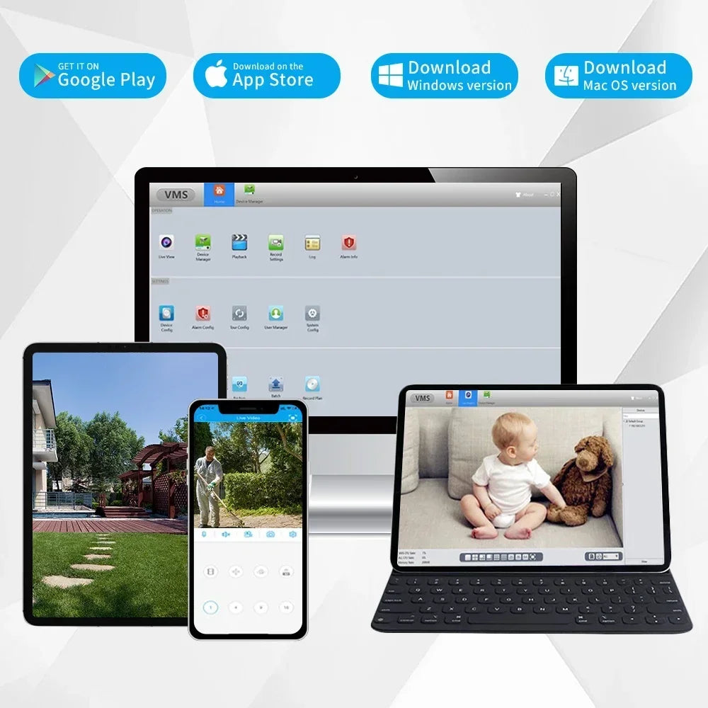 8MP 4K IP Security Camera