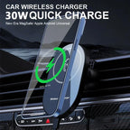 30W Magnetic Car Wireless Chargers