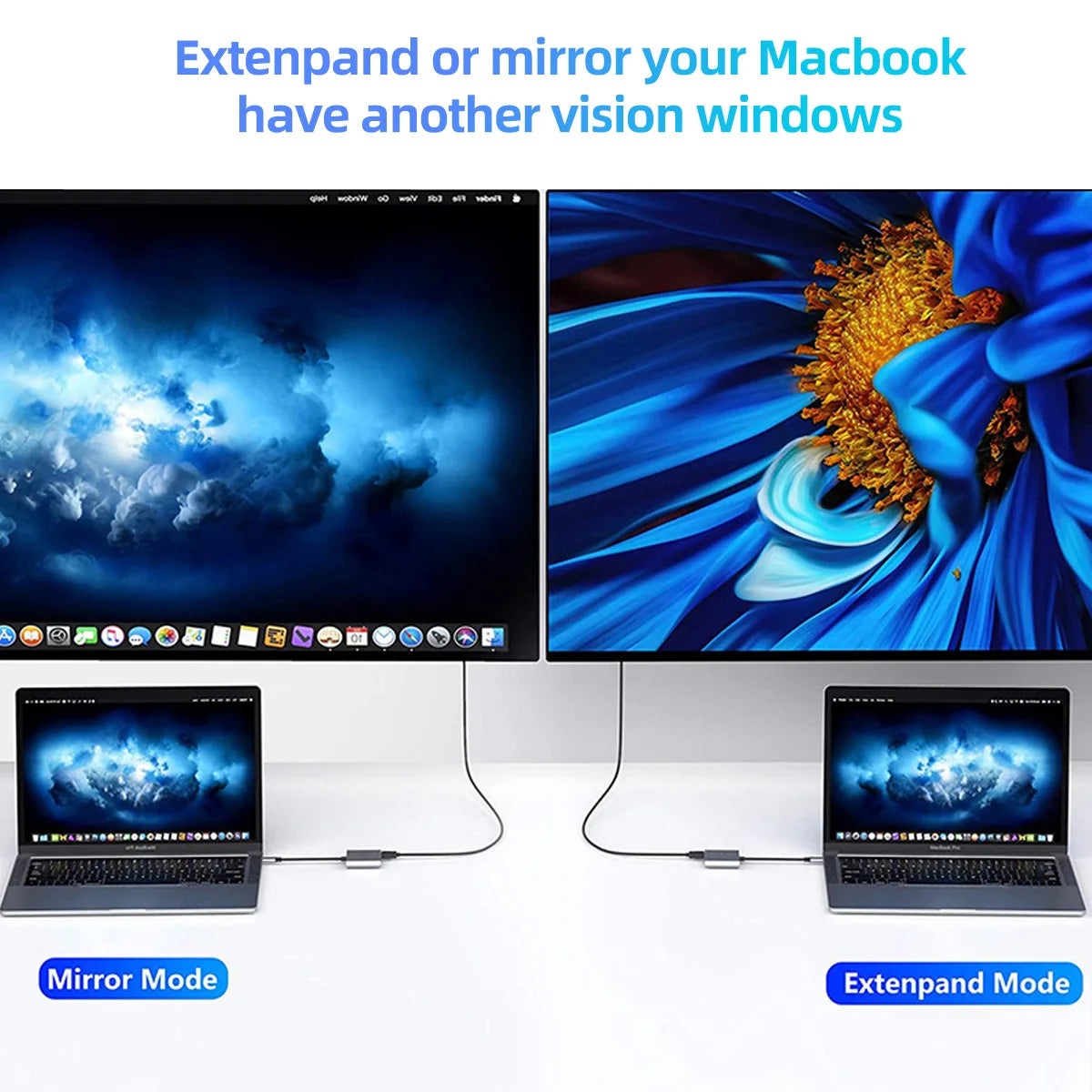 USB-C To HDMI-compatible 3 in 1