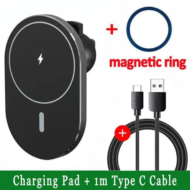 30W Magnetic Car Wireless Chargers